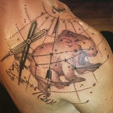 creative tatto in form of ursa major constellation | Wild tattoo ...