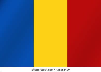 Romania Flag Official Colors Proportion Correctly Stock Illustration ...