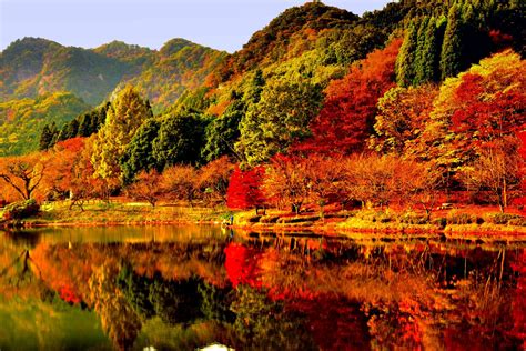 Autumn Reflection Lake Wallpapers - Wallpaper Cave