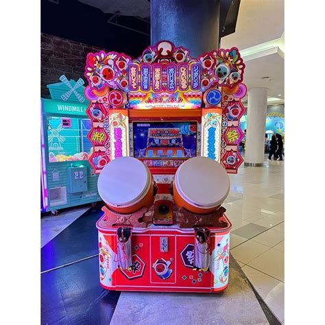 Taiko Drum Arcade Machine Rental for Event use - Artcage Rent Sdn Bhd