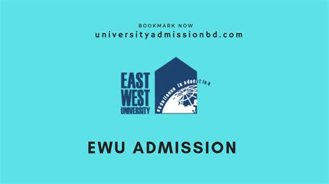 East West University Admission Circular 2025