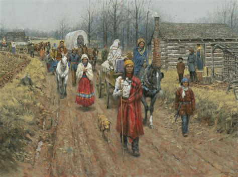 The Trail of Tears in Springfield | Cherokee | History Museum - Fine ...