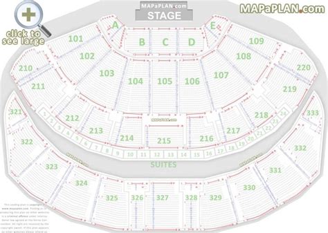 sse hydro seating plan rows