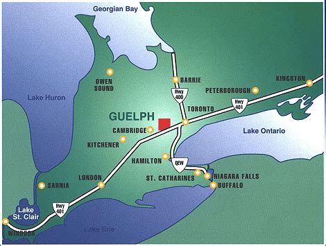 Map Of Guelph Ontario – Map Of The World