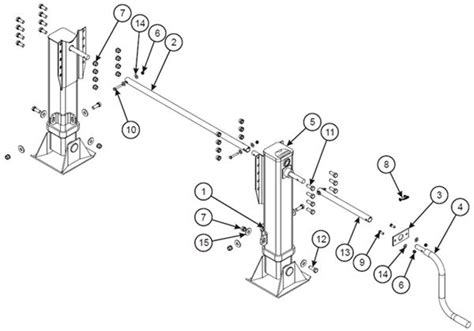 Trailer Landing Gear Parts Diagram