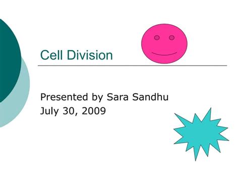 Mitosis Cell Division Ppt | PPT | Free Download