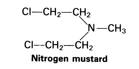 nitrogen mustard - pictures, photos