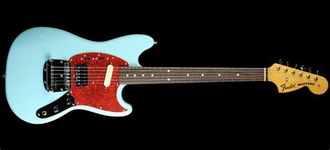 Fender Kurt Cobain Signature Mustang in Sonic Blue | Mustang, Work ...