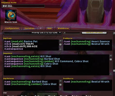 BM Hunter macros bug out my character to where i cannot use anything ...