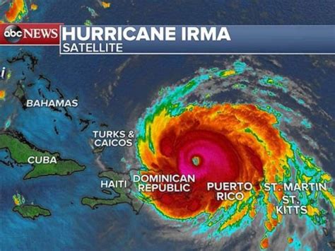 Hurricane Irma 'pummeling' Turks and Caicos with powerful winds - ABC News