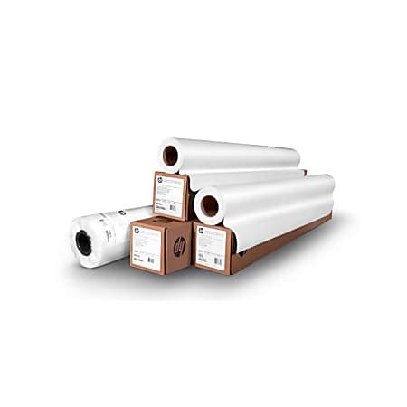 HP Poster Paper Roll Production Matte 40 x 300 White - Office Depot