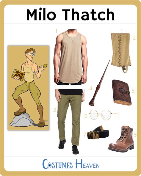 Milo Thatch (Atlantis) Costume | Costumes, Couples costumes, Atlantis