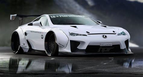 Lexus LFA Gets A Virtual Liberty Walk Makeover | Carscoops | Lexus lfa ...