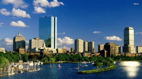 Boston Skyline Wallpapers - Wallpaper Cave