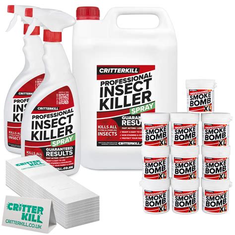 Buy CritterKill DIY Pest Control Kit - Professional Insect Killer Spray ...