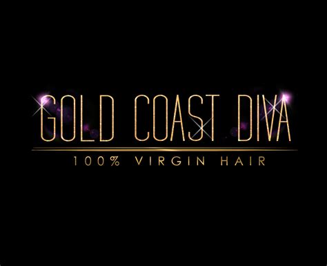 Gold Diva Logo Design - Vive Designs