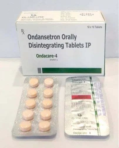 Ondansetron Tablets 4mg, Packaging Type: Blister, Prescription at Rs ...