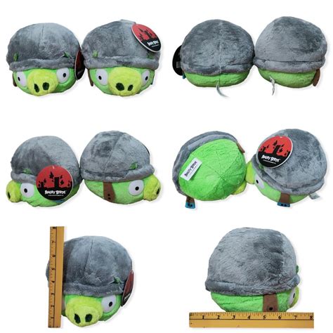 Angry Birds - Helmet Pig Plush, Hobbies & Toys, Toys & Games on Carousell