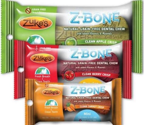 Zuke's Z-Bones Dental Chews Giveaway ends 4/29 open to US Only ...