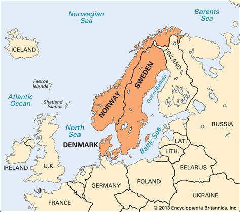 Get Where Is Scandinavia Background