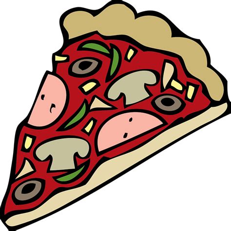 Download Pizza, Slice, Food. Royalty-Free Vector Graphic - Pixabay