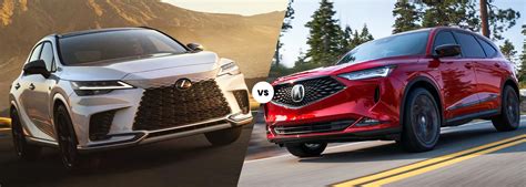 2023 Lexus RX vs. 2023 Acura MDX | Temecula Valley Lexus