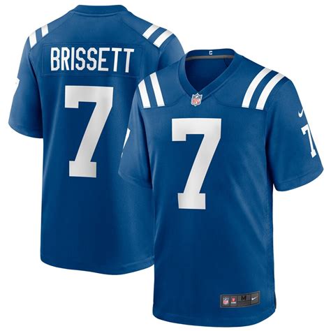 Men's Nike Jacoby Brissett Royal Indianapolis Colts Game Player Jersey