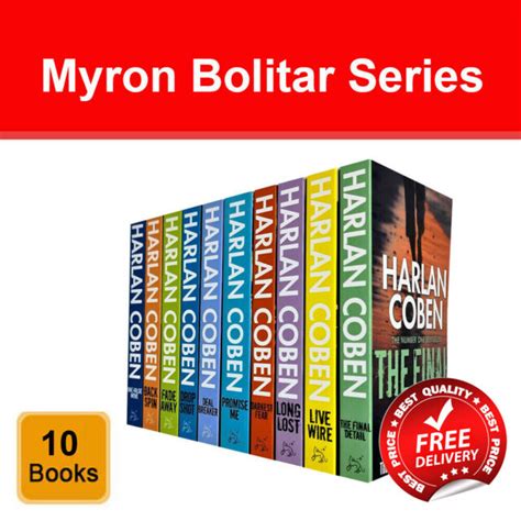 Harlan Coben Myron Bolitar Series Collection 1-10 Books Set (deal ...