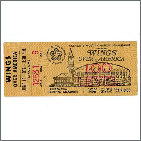 B40081 - Paul McCartney & Wings 1976 Kingdome Seattle Complete Concert ...