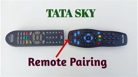 Tata Sky Universal Remote Pairing With TV | Tata play के remote को pair ...