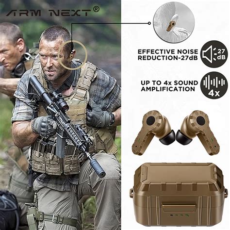 Shooting-Ear-Protection-NRR-27dB-Hearing-Protection-Earbuds-Electronic ...