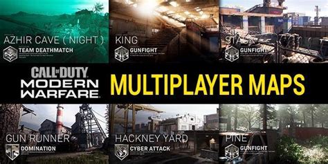 All Call of Duty: Modern Warfare Maps (2019/2020) | Full List including ...