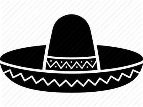 Download Mexican Sombrero - Black And White Sombrero Clipart PNG Image ...