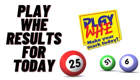 Play Whe Results Saturday 03 June 2023