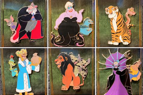 Disney Villains & Sidekicks WDI Pin Collection - Disney Pins Blog