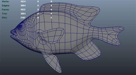 longfin damselfish 3d model