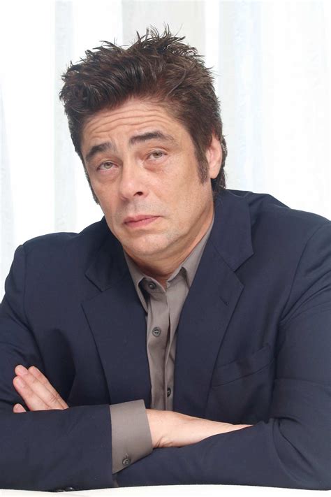 Benicio Del Toro at A Perfect Day Press Conference – Celeb Donut