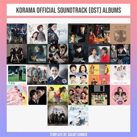 K-DRAMA Official Soundtrack ( OST ) Albums | Shopee Philippines