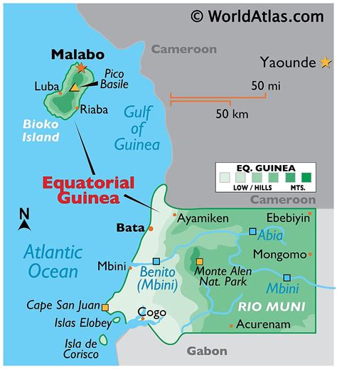 entlassen Abstraktion Überwachen guinea ecuatorial mapa Herrlich Grenze ...