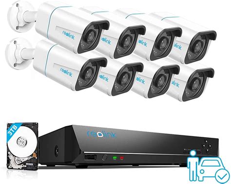 Reolink 4K 16CH PoE Video Surveillance Camera System, H.265, Smart ...