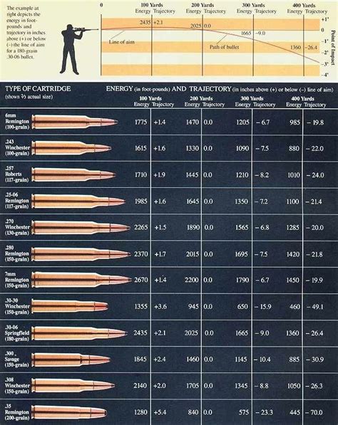 Ballistic Chart For 556