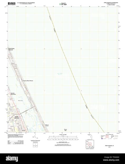 Map of port orange hi-res stock photography and images - Alamy