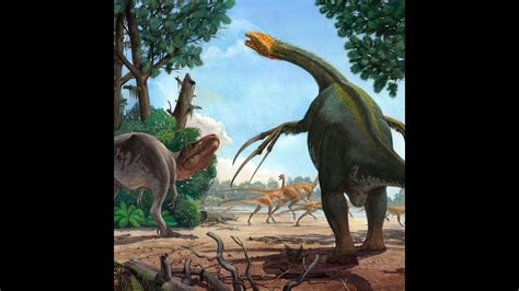 deinocheirus vs therizinosaurus - YouTube