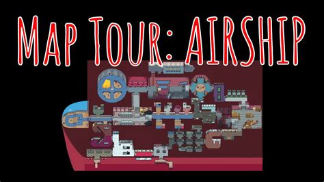 Airship Map Tour | Among Us - YouTube