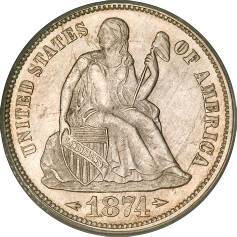 1 Dime "Seated Liberty Dime" (arrows at date) - United States – Numista