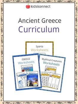 Ancient Greece Curriculum by KidsKonnect Worksheets | TPT