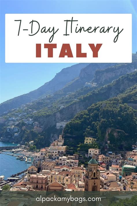 The ultimate 7 day italy itinerary – Artofit