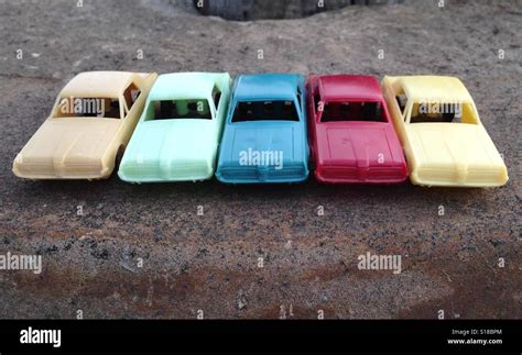 Vintage toy cars hi-res stock photography and images - Alamy