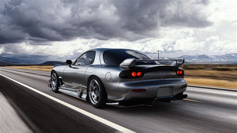 Mazda RX 7 FD3S RE Amemiya Rear Wallpaper,HD Cars Wallpapers,4k ...