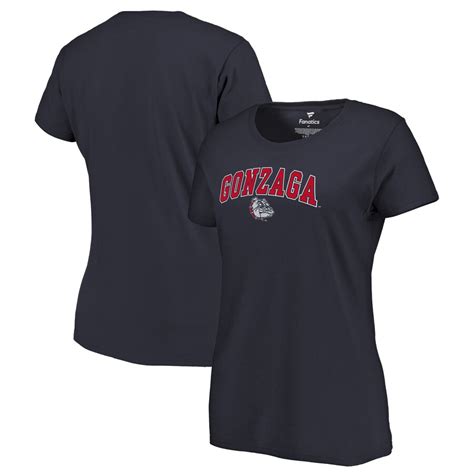 Gonzaga Bulldogs Women's Navy Campus T-Shirt